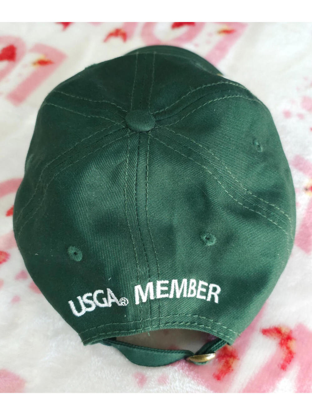2018 US Open Shinnecock Hills Official USGA Member Golf Hat Green Strap Back - Picture 3 of 9